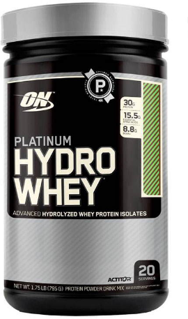 

Optimum Nutrition Usa Platinum Hydro Whey 795 g /20 servings/ Chocolate