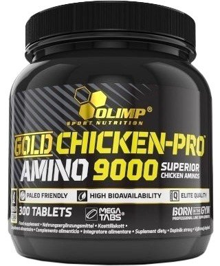 

Olimp Gold Chicken-Pro Amino 9000 Mega Tabs 300 tabs