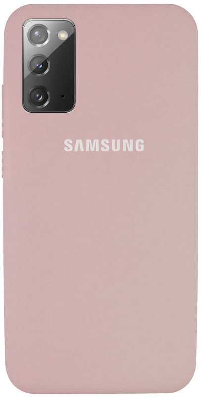 

Mobile Case Silicone Cover Pink Sand for Samsung N980 Galaxy Note 20