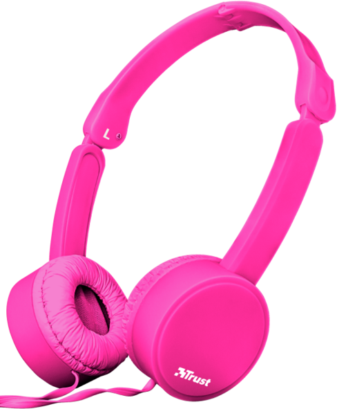 

Trust Nano Foldable Headphones Pink