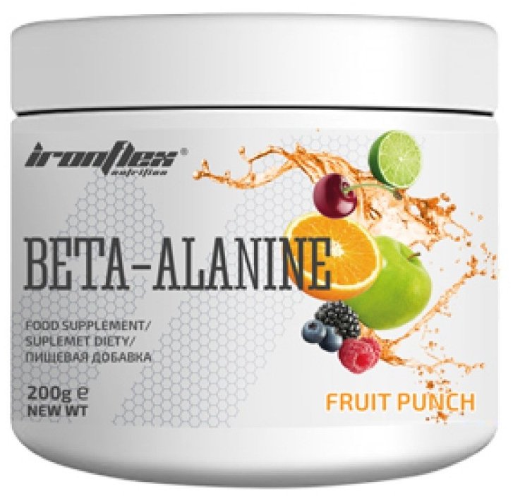 

IronFlex Nutrition Beta-Alanine 200 g /40 servings/ Fruit Punch