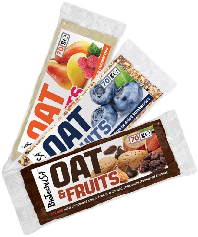 

BioTechUSA Oat & Fruits 70 g Bar Chocchip Raisin