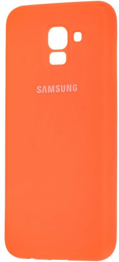 

Mobile Case Silicone Cover Orange for Samsung J600 Galaxy J6 2018