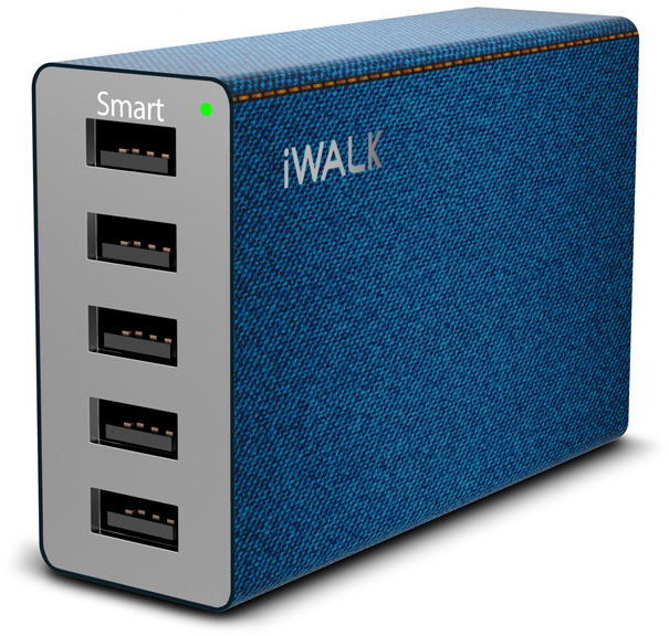 

iWALK Usb Wall Charger Leopard Hub 5xUSB 8A Blue (ADL004 M5)